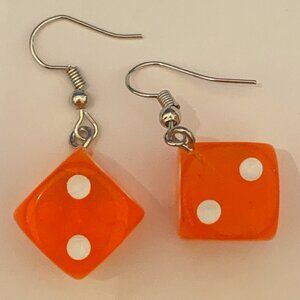 Dice Earring, Dice Jewelry, Gift Idea, Teacher Earring, Casino Earring, …